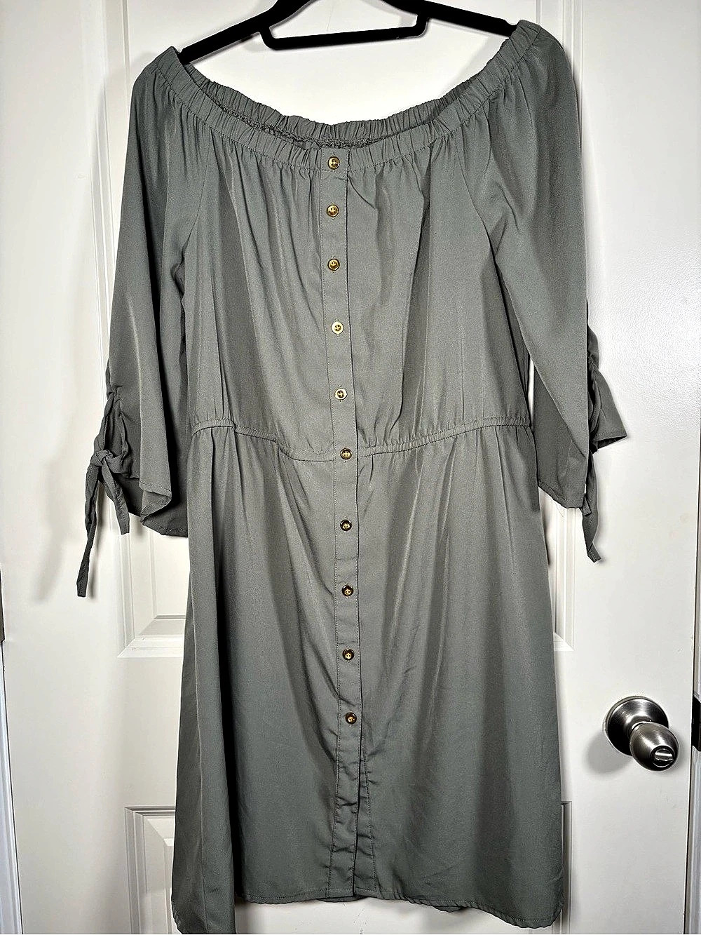 Speed Control olive greenMini Dress Size Medium Like New